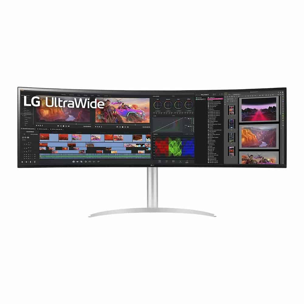 (image for) LG 49\" Ultrawide DQHD 144Hz Curved FreeSync Premium Pro IPS Monitor